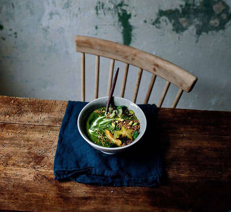 Emergency morning green bowl