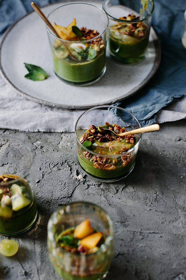 Emergency morning green bowl
