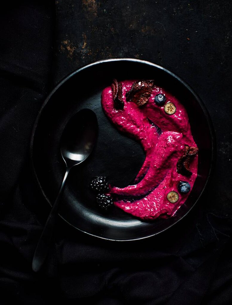 Purple breakfast