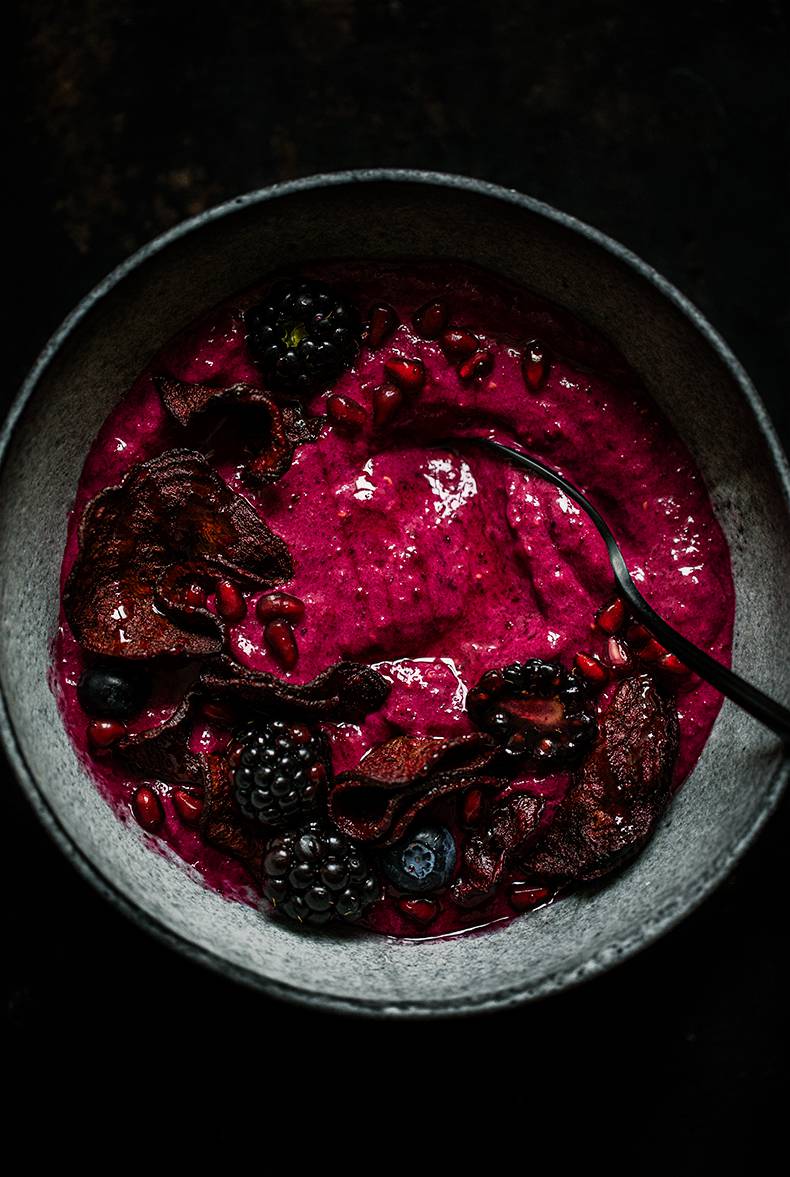 Purple breakfast