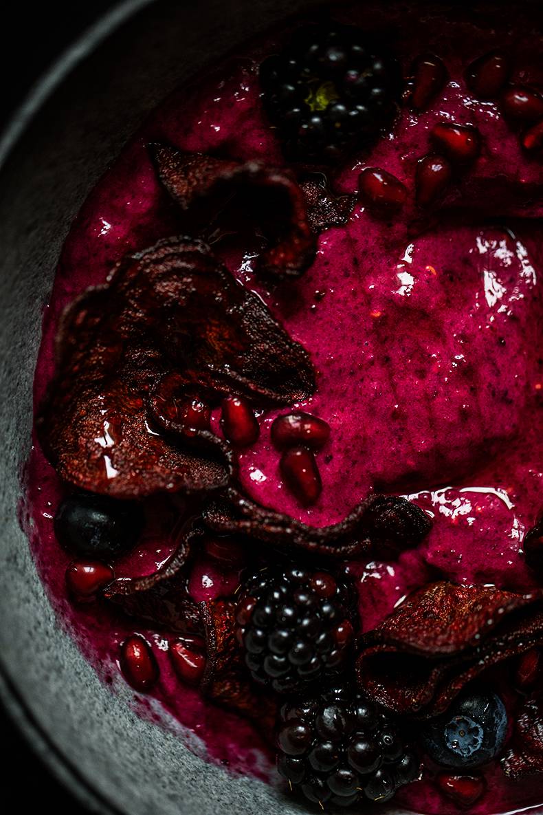 Purple breakfast