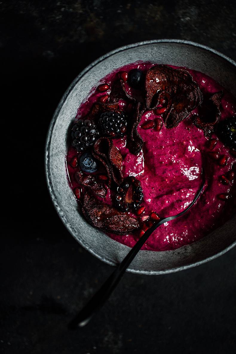 Purple breakfast