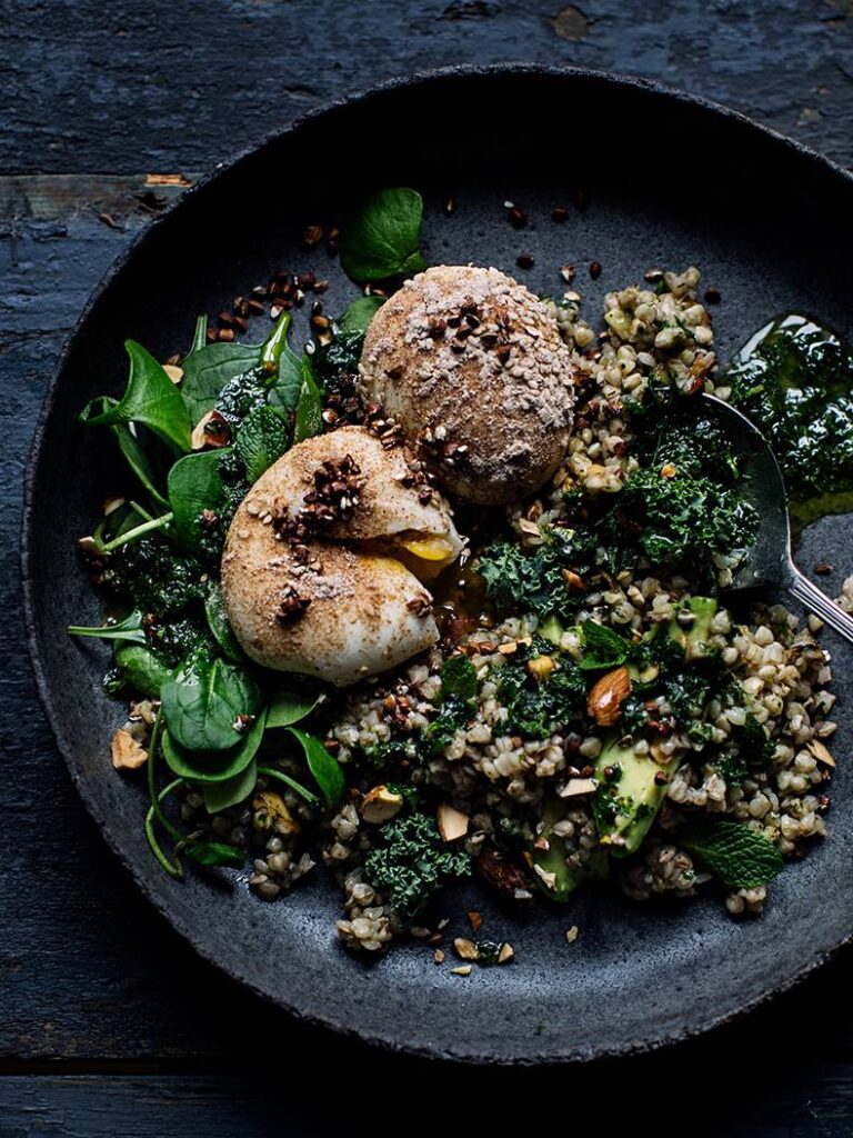 Buckwheat green eggs